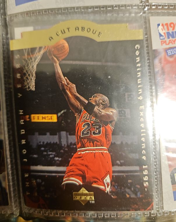 1996-97 Upper Deck A Cut Above The Jordan Years #CA10 Michael Jordan — front