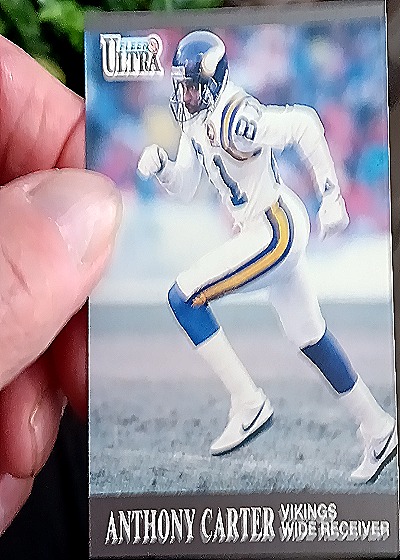 1991 Fleer Ultra #193 Anthony Carter — front