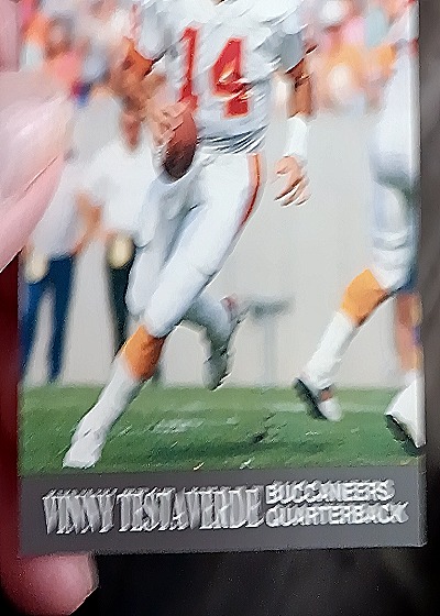 1991 Fleer Ultra #266 Vinny Testaverde — front