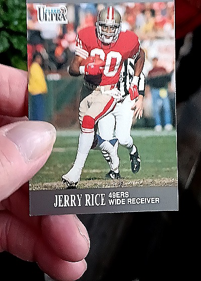 1991 Fleer Ultra #254 Jerry Rice — front