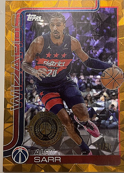 2025-26 Topps #96 Alex Sarr — front
