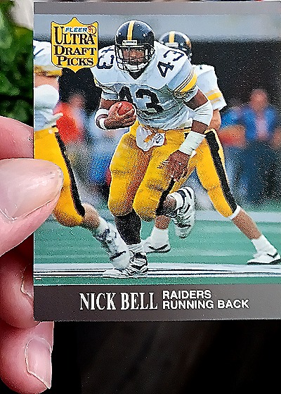 1991 Fleer Ultra Football #279 Nick Bell — front