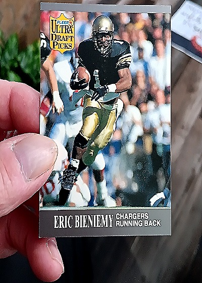 1991 Fleer Ultra Draft Picks #229 Eric Bieniemy — front