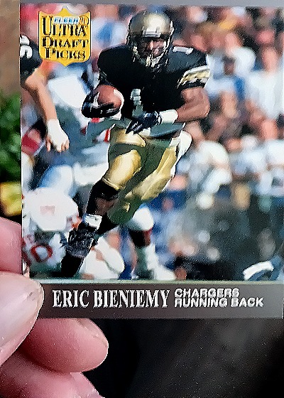 1991 Fleer Ultra #280 Eric Bieniemy — front