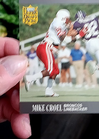 1991 Ultra #282 Mike Croel — front