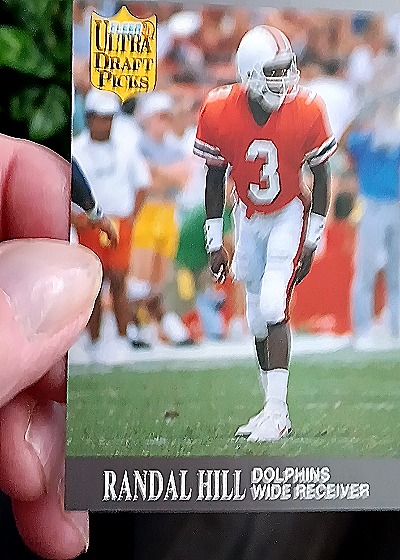 1991 Ultra #286 Randal Hill — front