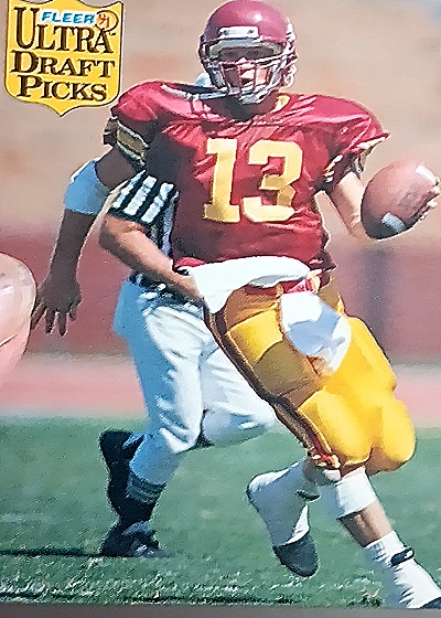 1991 Fleer Ultra Draft Picks #287 Todd Marinovich — front