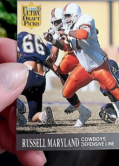 1991 Fleer Ultra #288 Russell Maryland — front