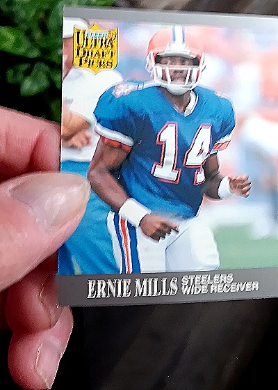 1991 Ultra #290 Ernie Mills — front
