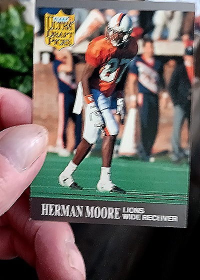 1991 Fleer Ultra #291 Herman Moore — front