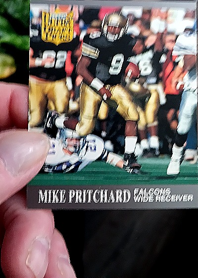 1991 Fleer Ultra #294 Mike Pritchard — front