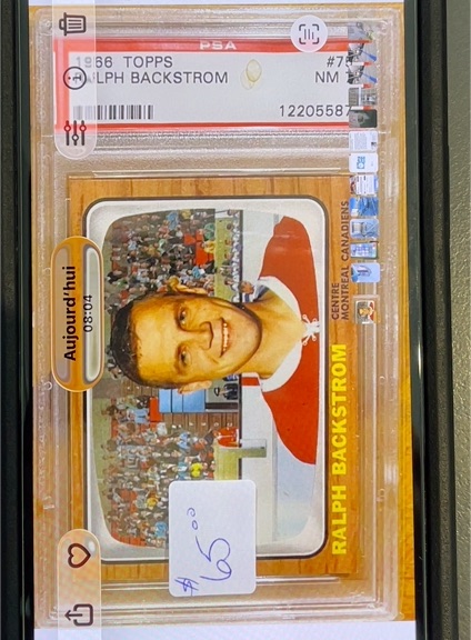 1966 Topps #75 Ralph Backstrom — front