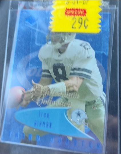 1993 SkyBox #8 Troy Aikman — front