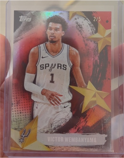 2025-26 Topps Stars of the NBA #SA-11 Victor Wembanyama — front