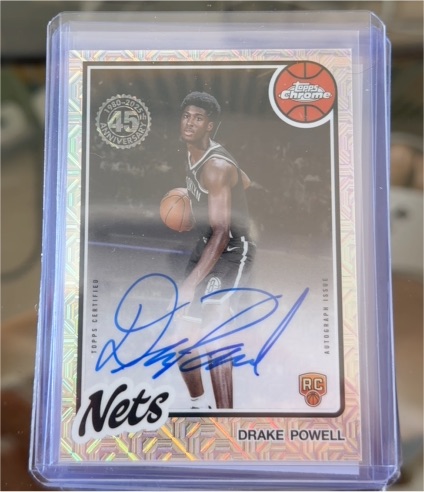 2025-26 Topps Chrome #80CR2-DP Drake Powell — front