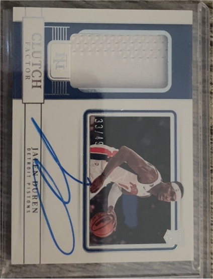 2022-23 Panini National Treasures Clutch Factor #33 Jalen Duren — front