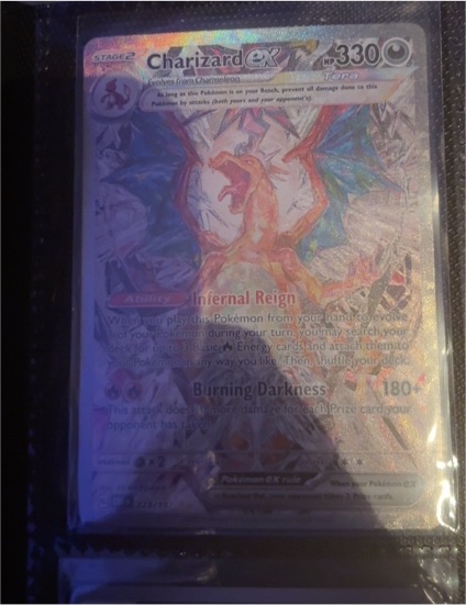 2023 Pokémon TCG SV03: Obsidian Flames #223 Charizard EX — front