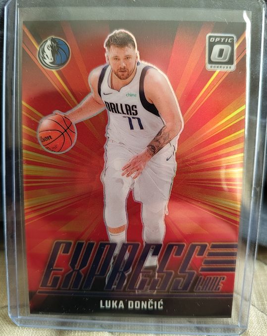 2024-25 Donruss Optic #6 Luka Doncic Express Lane — front