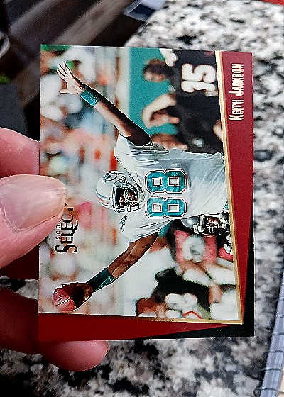 1993 Score Select #142 Keith Jackson — front