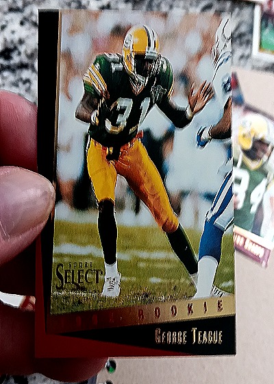 1993 Score Select #123 George Teague Rookie — front