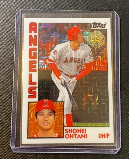 2019 Topps 1984 Chrome #17 Shohei Ohtani — front