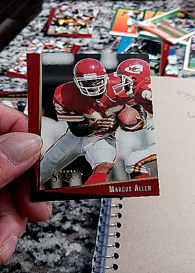 1993 Score Select #125 Marcus Allen — front