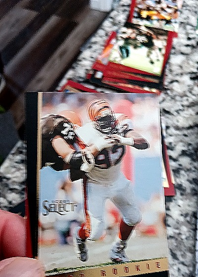 1995 Score Select Rookie Carl Pickens — front