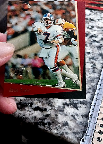 1993 Score Select #34 John Elway — front