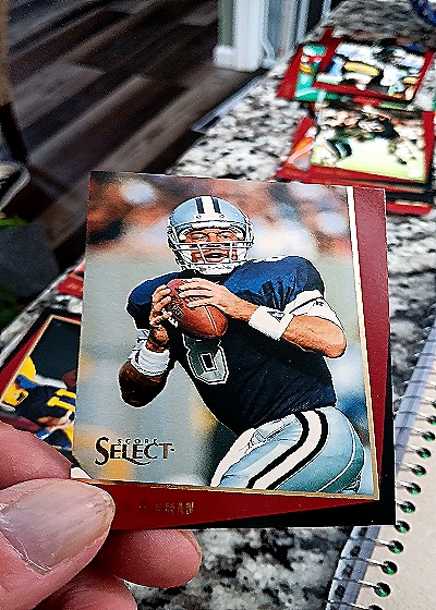 1993 Score Select #7 Troy Aikman — front