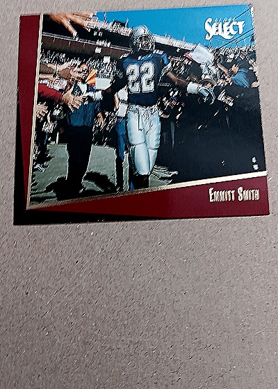 1996 Select #55 Emmitt Smith — front