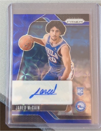 2024-25 Panini Prizm #RSI-JMC Jared McCain Rookie Signatures Auto — front