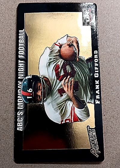 1993 Action Packed Monday Night Football #I-1911 Frank Gifford — front