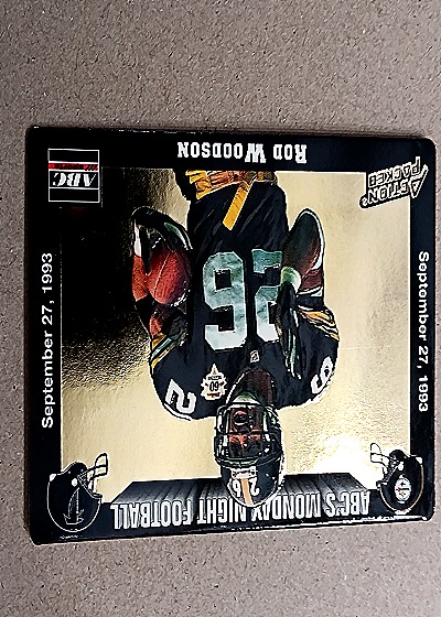 1993 Action Packed Monday Night Football #36 Rod Woodson — front