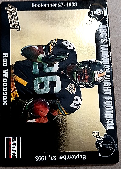 1993 Action Packed Monday Night Football #13 Rod Woodson — front