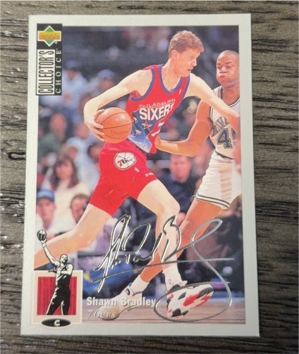 1994-95 Upper Deck Collector's Choice #76 Shawn Bradley — front