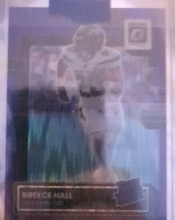 2022 Donruss #204 Breece Hall — front