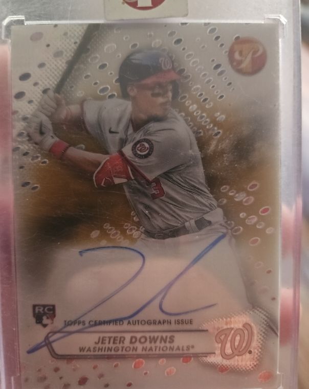 2023 Topps Pristine #PA-JDO Jeter Downs — front