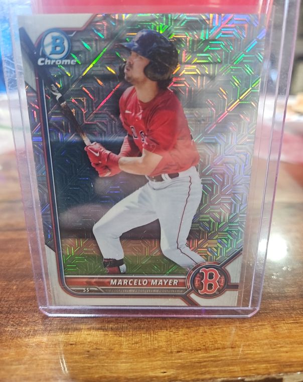 2022 Bowman Chrome #BCP-126 Marcelo Mayer — front