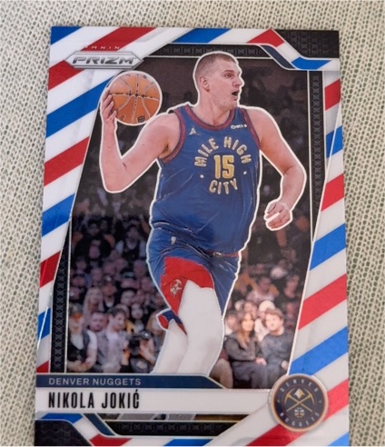 2024-25 Panini Prizm #129 Nikola Jokic — front