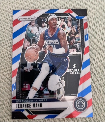 2024-25 Panini Prizm #69 Terance Mann — front