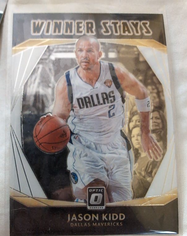 2020-21 Donruss Optic #12 Jason Kidd Winner Stays — front