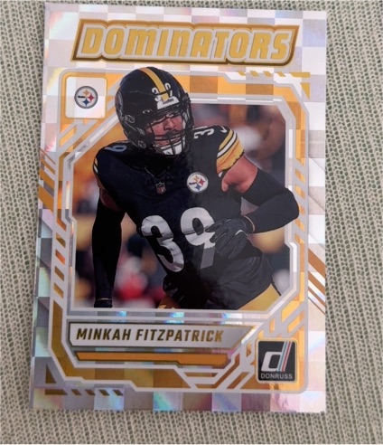 2025 Donruss Dominators #DOM-MFK Minkah Fitzpatrick — front