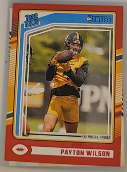 2024 Panini Donruss #342 Payton Wilson — front