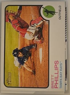 2022 Topps Heritage #28 Brett Phillips — front