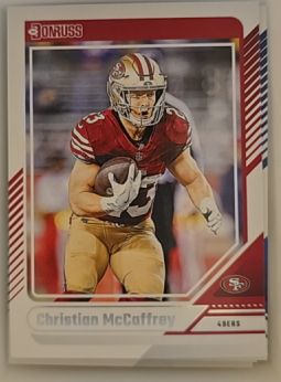 2024 Donruss #205 Christian McCaffrey — front