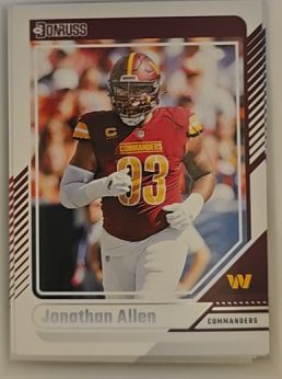 2024 Donruss #61 Jonathan Allen — front