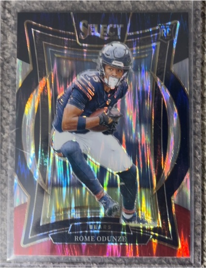 2024 Panini Select #3 Rome Odunze — front