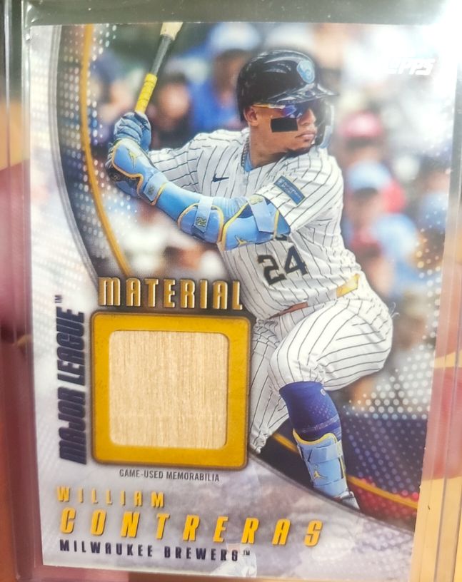 2025 Topps Series 2 Major League Material #MLM2-WC William Contreras — front