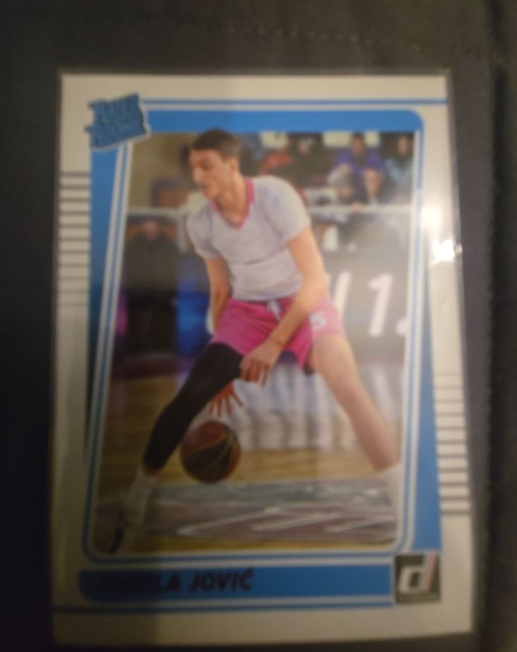 2022 Panini Chronicles Draft Picks Donruss #10 Nikola Jovic Rated Rookie — front