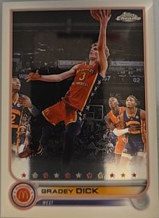 2022 Topps Chrome McDonald's All American #16 Gradey Dick — front